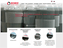 Tablet Screenshot of kemis.si
